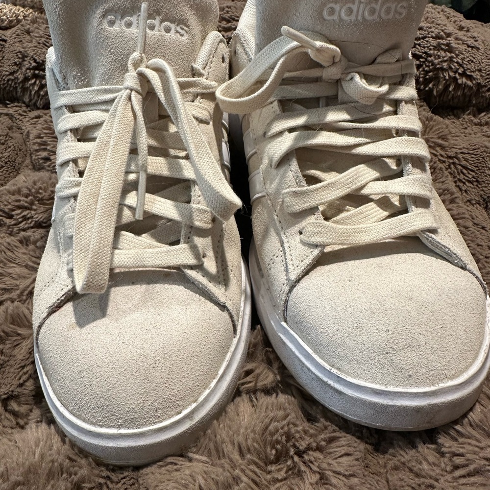 adidas Cream Suede Women's Low-Top Sneakers